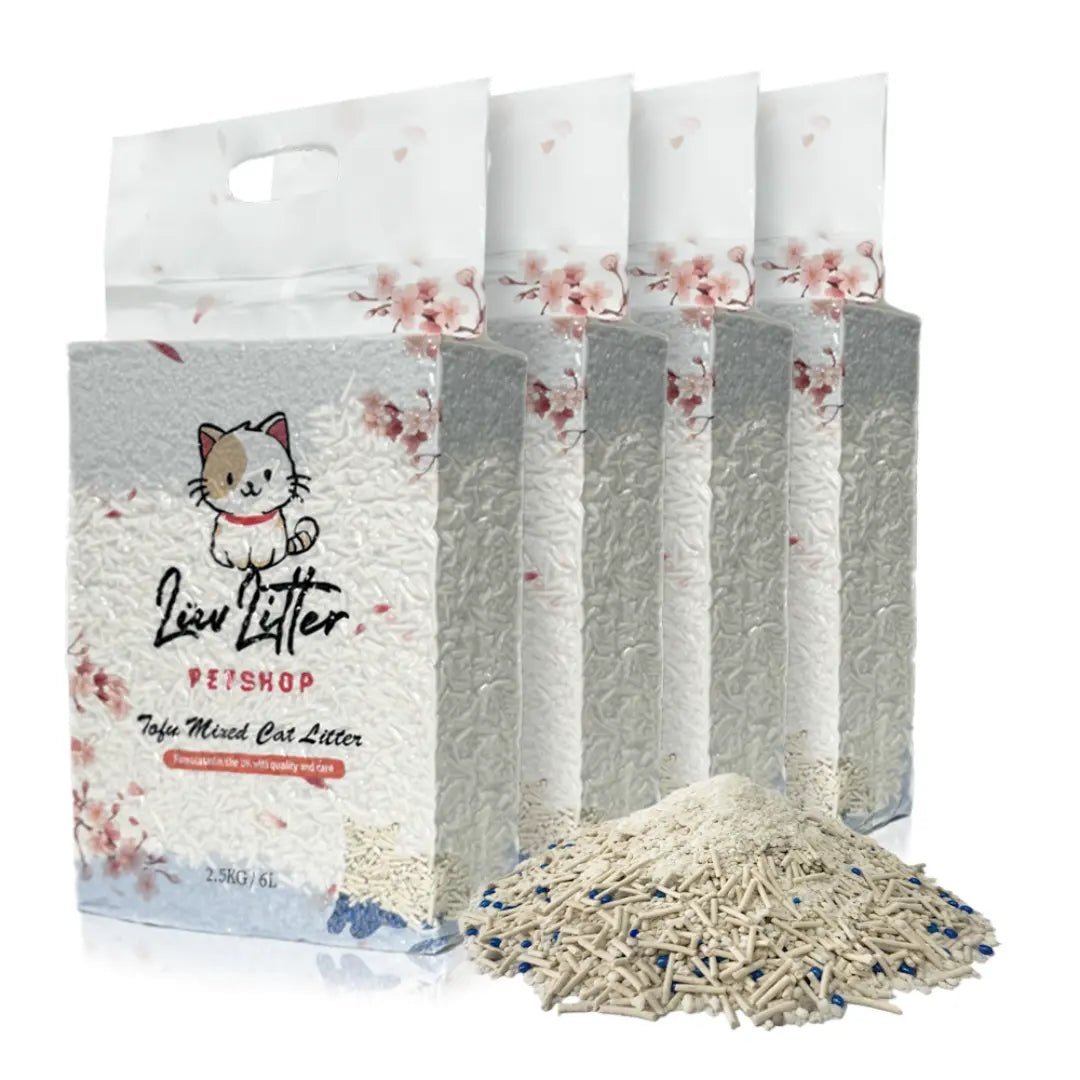 5 - in - 1 Natural Cat Litter – Ultra Clumping Dust Free Cat Litter - LüvLitter