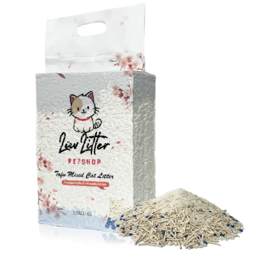 5 - in - 1 Natural Cat Litter – Ultra Clumping Dust Free Cat Litter - LüvLitter
