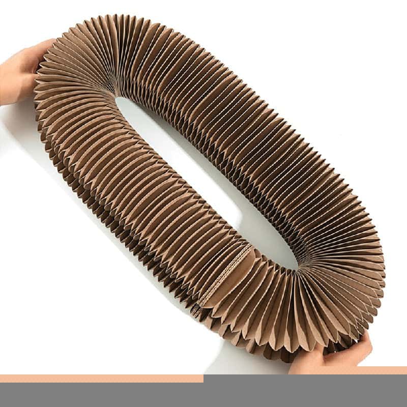 Organ Cat Scratching Board – Foldable Accordion Cat Toy with Bell | Interactive Cat Scratcher for Claw Grinding & Play LüvLitter