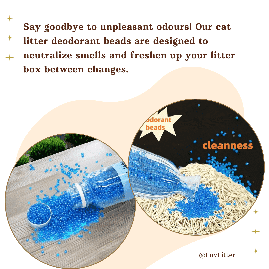 Jasmine Scented Safe Cat Litter Deodoriser – Odour Neutralising & Pet - Safe Freshener - LüvLitter