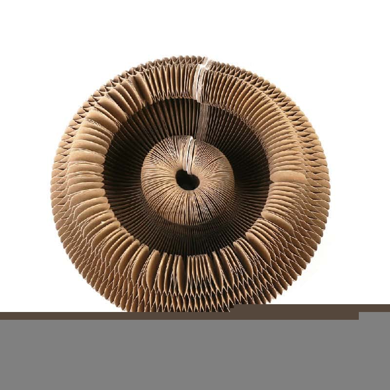 Organ Cat Scratching Board – Foldable Accordion Cat Toy with Bell | Interactive Cat Scratcher for Claw Grinding & Play - LüvLitter