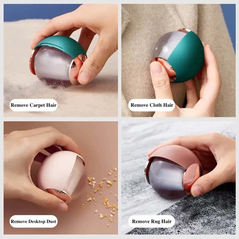 Reusable Pet Hair Remover – Washable & Portable Lint Roller for Cats & Dogs - LüvLitter