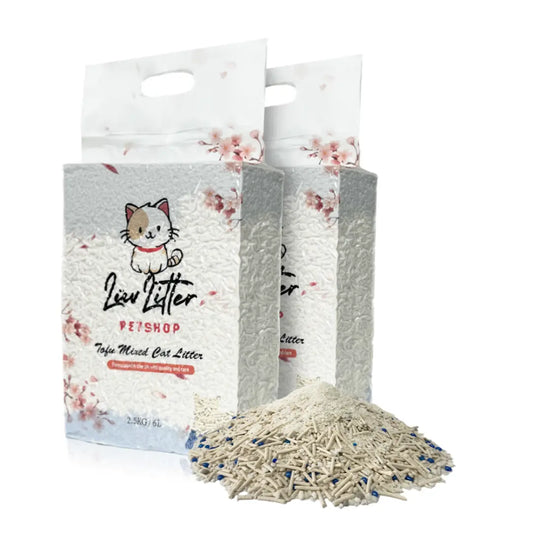 5-in-1 Natural Cat Litter – Ultra Clumping Dust Free Cat Litter LüvLitter