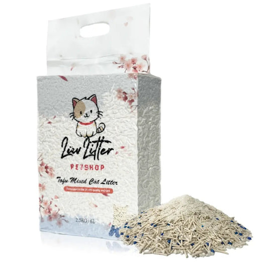 5 - in - 1 Natural Cat Litter – Ultra Clumping Dust Free Cat Litter - LüvLitter