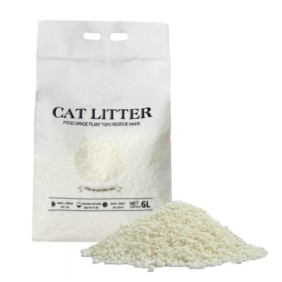 Cassava Natural Cat Litter – Unscented Dust Free Cat Litter | Eco - Friendly & Biodegradable [Nonflushable] - LüvLitter
