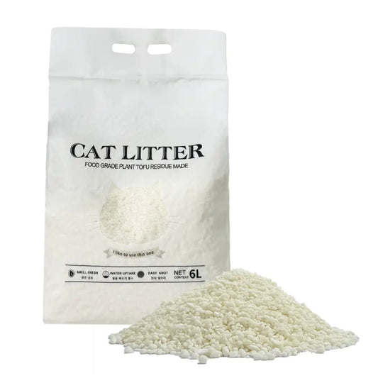 Cassava Natural Cat Litter – Unscented Dust Free Cat Litter | Eco - Friendly & Biodegradable [Nonflushable] - LüvLitter