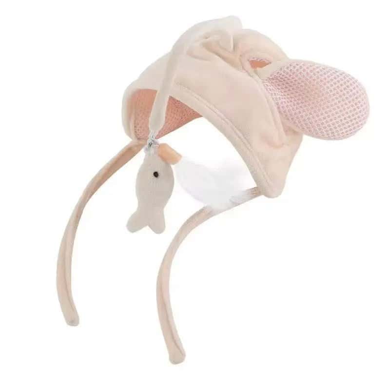 Lantern Fish Kitty Teaser Wand – Party Hat & Wearable Toy for Playful Cats - LüvLitter